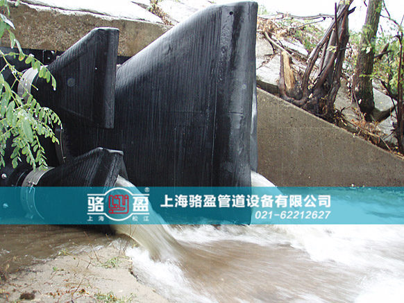 多口徑<a href=http://www.daogelasi.cn target=_blank class=infotextkey>橡膠止回閥</a>安裝圖